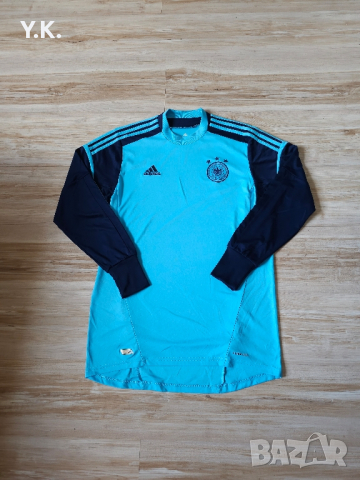 Оригинална мъжка тениска с дълъг ръкав Adidas Climacool x Germany F.C. / Season 12 (GK), снимка 1 - Тениски - 44742443