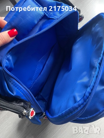 НОВ! Комплект раница и чанта за храна МакКуин McQueen, снимка 5 - Раници - 52164642