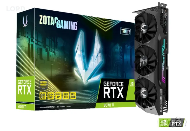 Видеокарта Zotac GeForce RTX 3070 Ti 8GB Trinity Gaming OC - Перфектна!, снимка 1 - Видеокарти - 48179831