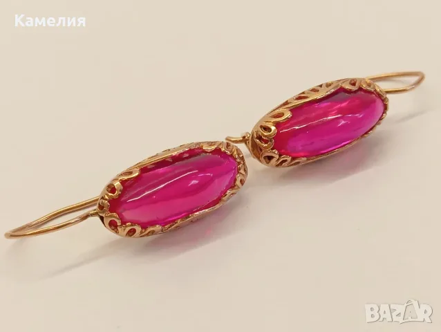Руско злато. Обеци. , снимка 8 - Обеци - 55960907