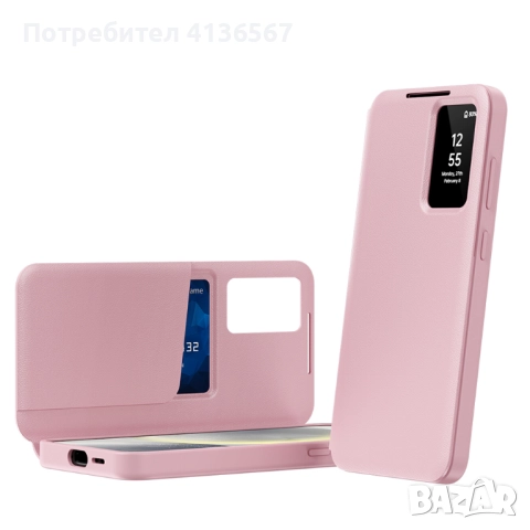 SMART VIEW WALLET CASE КАЛЪФ ЗА SAMSUNG GALAXY-Kожен калъф с функция за отговор без отваряне, снимка 8 - Калъфи, кейсове - 52392520