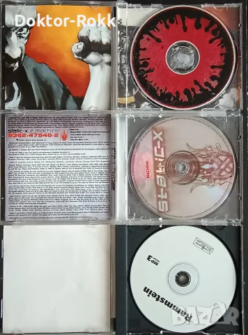 Disturbed & Static X & Rammstein & temperance movement - оригинални дискове , снимка 3 - CD дискове - 56076315