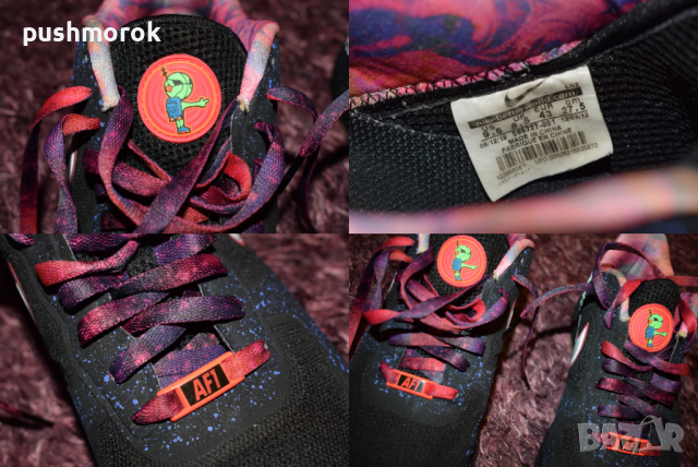 Nike Lunar Force 1 Fuse Area 72 Men’s Black Reflective Sliver , снимка 5 - Маратонки - 36220194