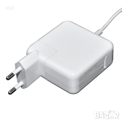 Зарядно за лаптоп Apple -45W- 14.85V 3.05A T tip G2 MagSafe2- заместител (033) - 24 месеца гаранция, снимка 2 - Лаптоп аксесоари - 41288159