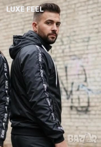 Nike ✨Мъжка Ветровка с Полар ✨лого Бродирано , снимка 3 - Якета - 53647449
