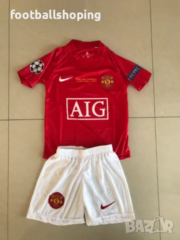 Ретро екип МАН. Ю Роналдо 7, снимка 2 - Детски комплекти - 47266161
