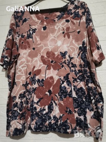 СТРАХОТНА ТУНИКА РАЗМЕР 3XL-4XL, снимка 2 - Туники - 40693185