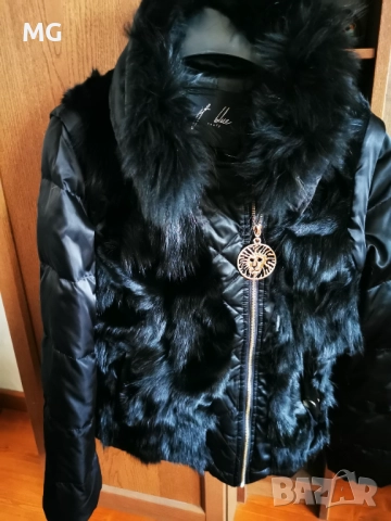 Яке с естествен косъм