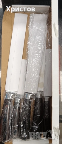 Комплект кухненски ножове Puro от Welmax,, снимка 4 - Прибори за хранене, готвене и сервиране - 53807971