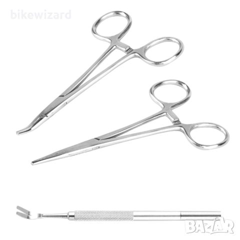 Комплект от 2 бр. клещи  12,5 см заключващи НОВИ