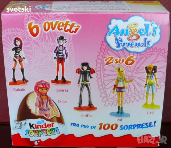 Колекционни материали и сувенири Киндер / Фереро, Нутела и др.