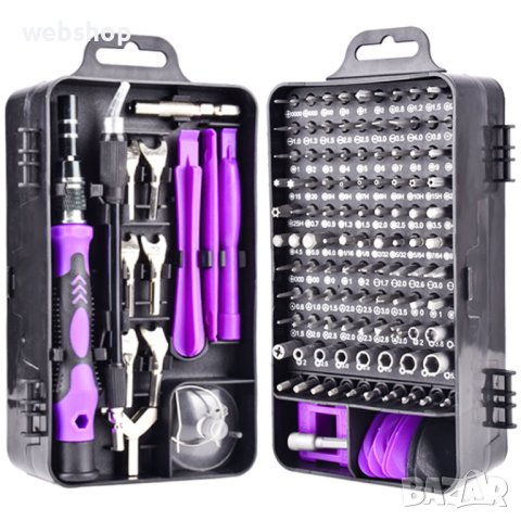 Комплект Отвертки за Телефон 135в1 , GSM TOOL 5 , снимка 3 - Куфари с инструменти - 44412929