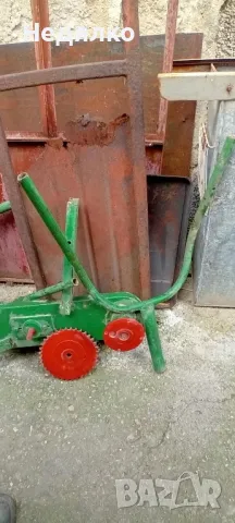 Винтидж култиватор,редуктор,ръчна изработка, снимка 4 - Селскостопанска техника - 45973502