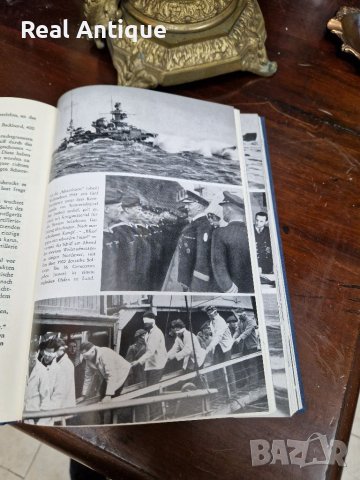 Антикварна немска книга- Битката и потъването на флота , снимка 8 - Антикварни и старинни предмети - 39504265