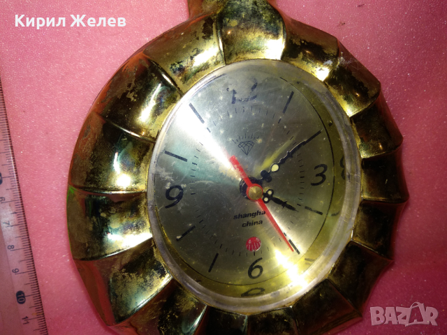 SHANGHAI CHINA Стар РЯДЪК ФИГУРАЛЕН КОЛЕКЦИОНЕРСКИ РЕТРО МЕХАНИЧЕН КИТАЙСКИ БУДИЛНИК ШАНХАЙ 24818, снимка 12 - Антикварни и старинни предмети - 44549240