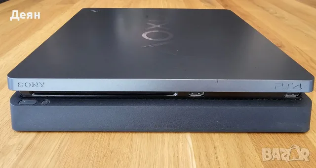 PS4 Slim Days of Play Edition 1TB Steel Black + 2 оригинални контролера + камера + 4 игри, снимка 3 - PlayStation конзоли - 55724595