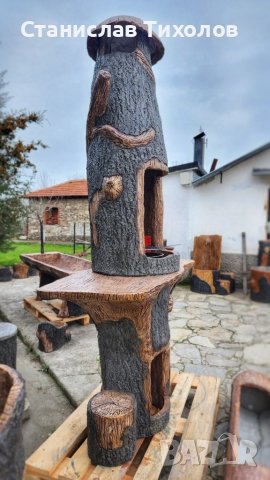 Градинско барбекю от щампован бетон, снимка 8 - Барбекюта - 40224920