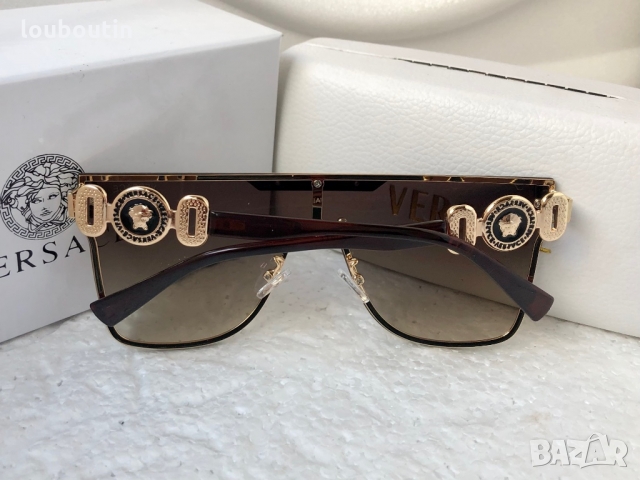 Versace VE 2022 унисекс слънчеви очила маска,мъжки,дамски слънчеви очила, снимка 9 - Слънчеви и диоптрични очила - 36106701