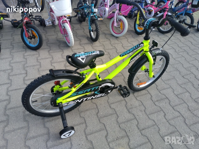 PASSATI Алуминиев велосипед 18" SENTINEL жълт, снимка 4 - Велосипеди - 53772943