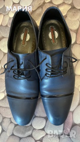 Мъжки обувки естествена кожа 45-номер, снимка 4 - Официални обувки - 40120160