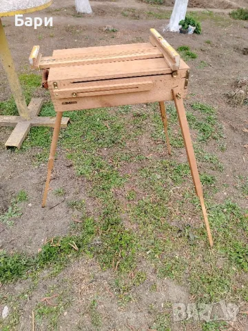 Сгъваем преносим дървен статив за рисуване, снимка 8 - Картини - 49641093