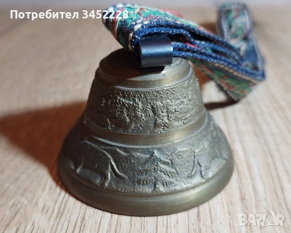 камбанка звънче бронз за ценители , снимка 4 - Антикварни и старинни предмети - 53788092