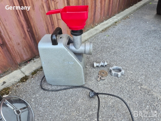 немска месомелачка зеленчукорезачка кутер, снимка 8 - Други инструменти - 51435235