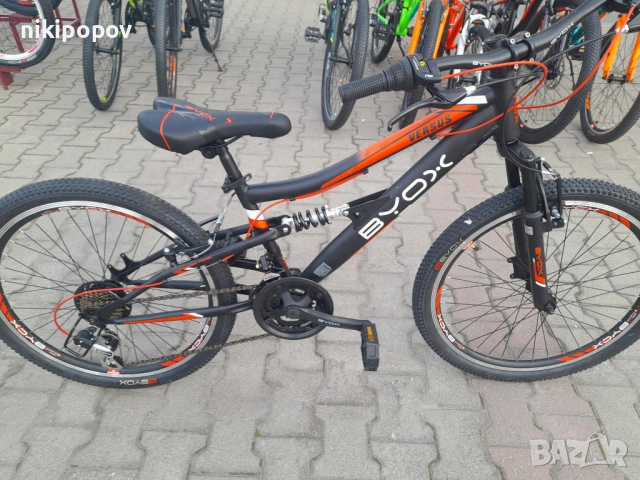 BYOX Велосипед 24" VERSUS черен.червен, снимка 3 - Велосипеди - 53848950