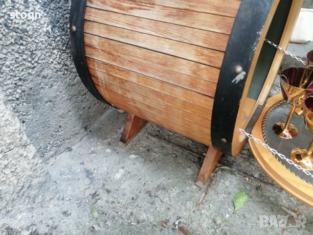 Луксозно буре с чаши и кана за вино , снимка 8 - Други ценни предмети - 41289413