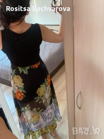 Черна рокля, М размер, снимка 5 - Рокли - 35985356