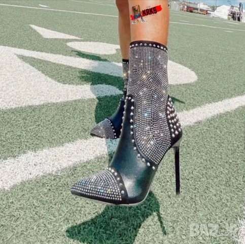 боти на ток , снимка 6 - Дамски боти - 50868529