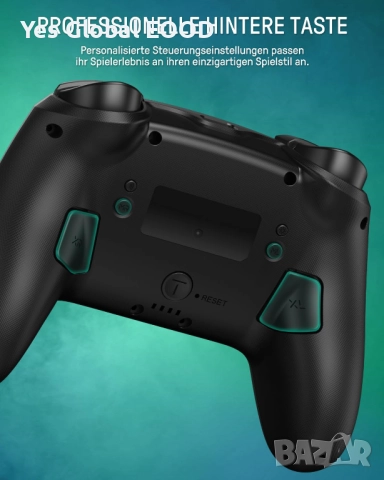 Switch 2 Pro безжичен контролер с Hall Effect стикове и RGB, снимка 3 - Друга електроника - 52849574