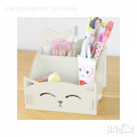 1940 Малък органайзер за детска стая с дизайн Коте, снимка 11 - Други стоки за дома - 35738721