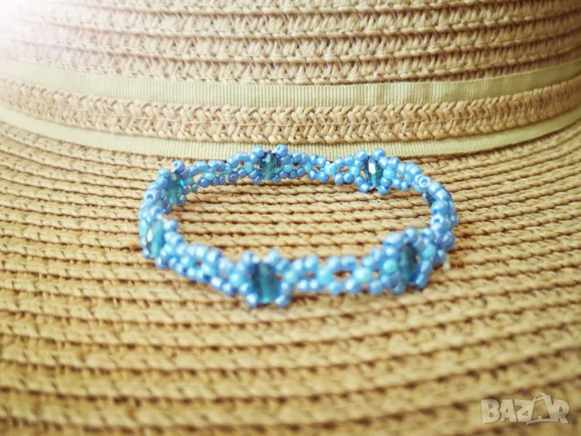 🏷️ Гривна / цвят: син, снимка 2 - Гривни - 47291818