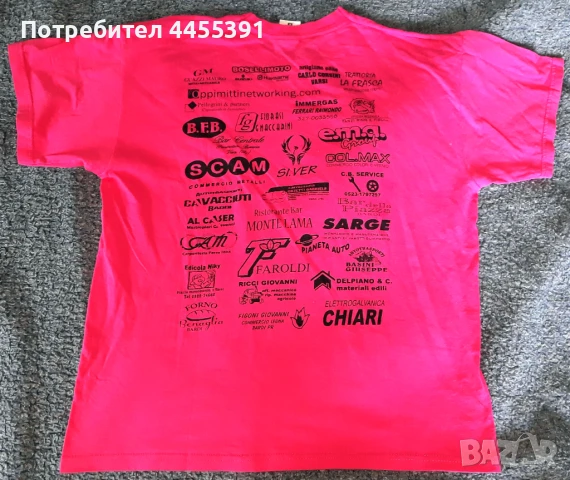 Тениска от мотоклуб. Италия, снимка 3 - Тениски - 51250590