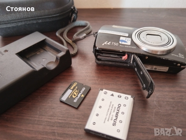 OLYMPUS Stylus 750 Waterproof 7.1MP Japan , снимка 16 - Фотоапарати - 46937076