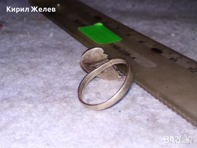 BEST FRIENDS Рядък СРЕБЪРЕН ПРЪСТЕН - СЪРЧИЦЕ Най-ДОБРИ ПРИЯТЕЛКИ Оксидирано СРЕБРО 950 ПРОБА 38494, снимка 16 - Пръстени - 41451109