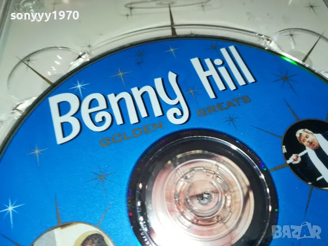 BENNY HILL GOLDEN GREATS X2 DVD 1004251701, снимка 13 - DVD филми - 49848067
