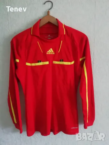 Adidas Formotion оригинална нова съдийска тениска фланелка блуза с дълъг ръкав Адидас размер S