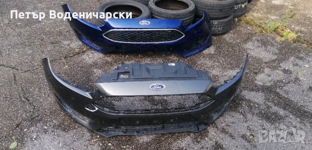 Предна броня Форд Фокус Ford Focus. Оригинална с номер F1EB-17757-AJ14, снимка 5 - Части - 41964818