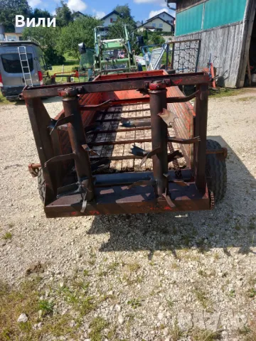 Торорозхвърлящо ремарке 3,5 тона, снимка 2 - Селскостопанска техника - 48072206