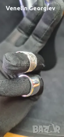 Дамски сребърни пръстени проба 925. Размер: 54-53, снимка 3 - Пръстени - 49829813