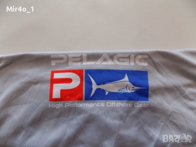 риболовна блуза pelagic 50+ upf protection екип елек горнище фанела худи суичър мъжка оригинална XXL, снимка 4 - Спортни дрехи, екипи - 44515836