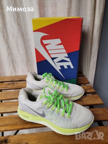 Nike Lunarglide 4 бели кецове,сникърси,маратонки- 39 номер, снимка 4 - Маратонки - 41404407
