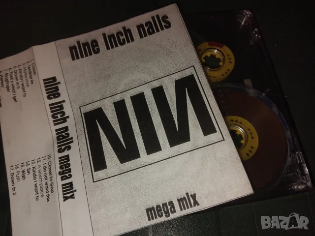 Nine inch nails mega mix - аудио касета музика
