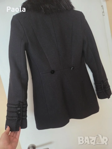 Елегантно палто Зара ХС, снимка 7 - Палта, манта - 53076057