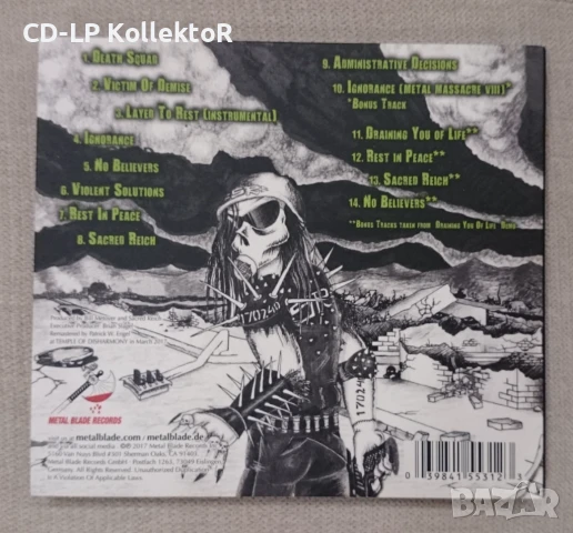 CD за продан (Sacred Reich - Ignorance), снимка 2 - CD дискове - 51196346