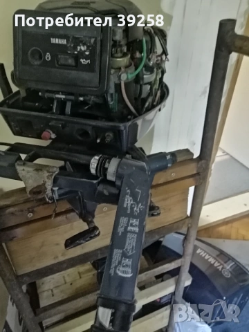 Продавам, четиритактов- Ямаха 9.9к.с.