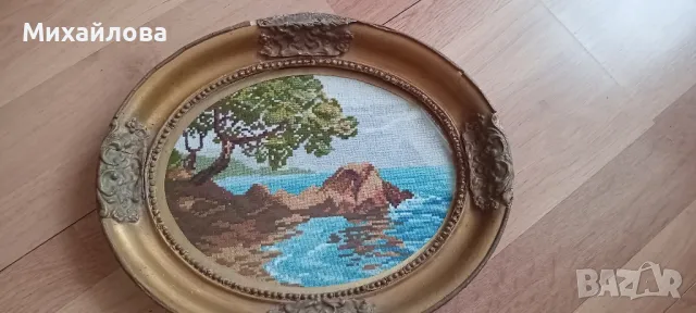 Гоблен "Скаличката" от Вилер , снимка 3 - Гоблени - 50427198