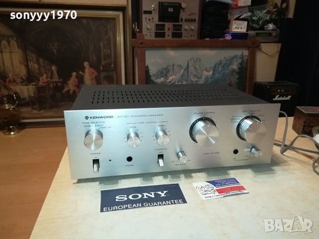 KENWOOD JAPAN AMPLIFIER-ВНОС SWISS 0207231028LNV, снимка 4 - Ресийвъри, усилватели, смесителни пултове - 41418777